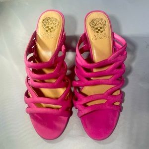 Vince Camuto Pink Wedge